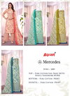 Mercedes 2485 By Bipson Heavy Work Printed Cotton Dress Material Wholesale Price In Surat
